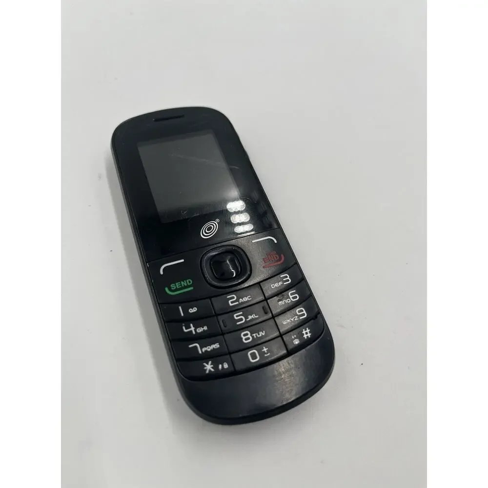 Alcatel Black One Touch Tracfone A205G Call Phone No Battery Untested